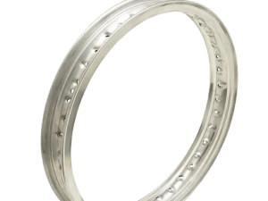 Cerchio in alluminio con bordo e profilo h