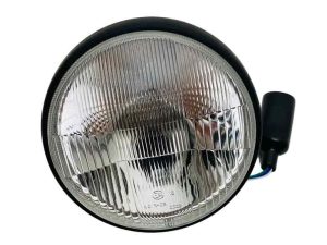 Fanale anteriore nero opaco