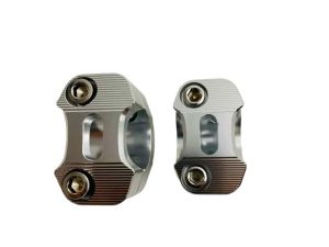 Riser per manubrio alluminio lucido