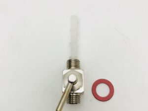 Rubinetto benzina fuel shut tap on off switch gilera parilla cd10