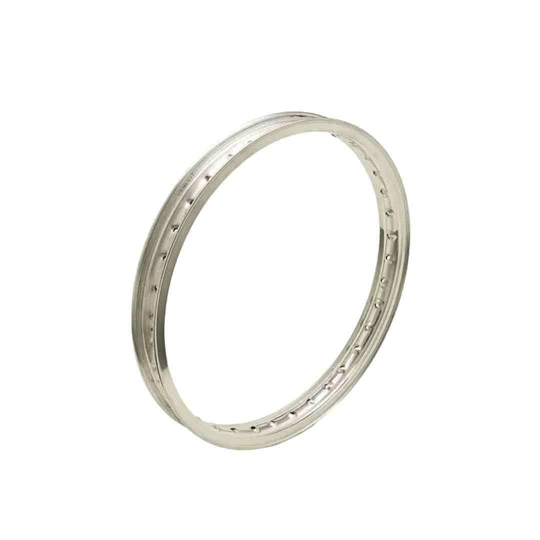 Cerchio In Alluminio Per Moto D'Epoca Fino Anni 70 - WM5 2,50 X 18, 36 Fori, Profilo H - Foto 3