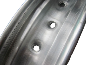 Aluminium velg met rand en profiel h