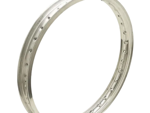 Cerchio in alluminiocon bordo e profilo h per moto d'epoca fino anni 70