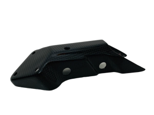 Supporto targa carbonio Ducati