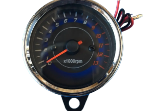 Conta giri nero analogico