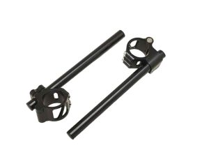 Coppia semimanubri apribili in alluminio neri