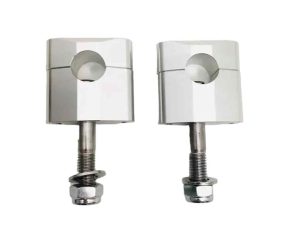Coppia riser alluminio per manubrio
