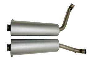 Coppia terminali marmitte Ducati