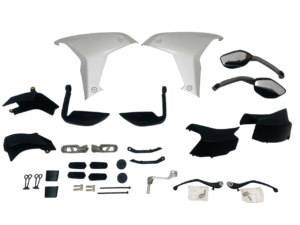 Kit vestizione ducati multistrada v4 specchietti carene c 69929431a va originale