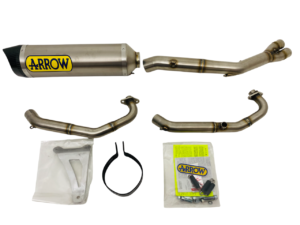 Kit scarico kawasaki completo ninja 250 r dal 2009 alluminio racing cd 71071ckr
