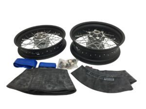 Set Cerchi Ducati Scrambler 800 A Raggi 1600 Cafe' Racer Cd 96380081a Ac Nuovi