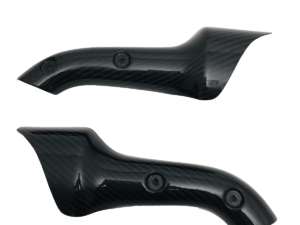 Protezioni Silenziatori Alti Ducati Carbonio Dm. 50 Cd 969372AAA 373AAA