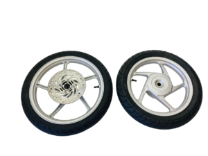 Ruote Honda Vision 110 50 Complete Cerchi E Disco Freno 2012-2016 42600-Kzl-802