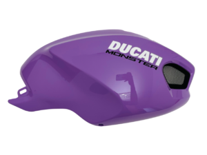 Cover Serbatoio Ducati Monster 696 796 48032591b Va Dx Viola Nuovo Originale