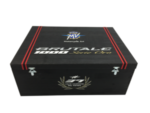 Cassetta Mv Agusta Brutale 1000 Serie Oro Porta Accessori Relegno Originale