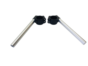 Coppia Semimanubri Ducati Cd 453045220 Dm 45 Mm Ergal Argento Nuovo Originale