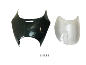 Cupolino Ducati Monster carburatori + plexiglass carbonio cd 96903799C originale