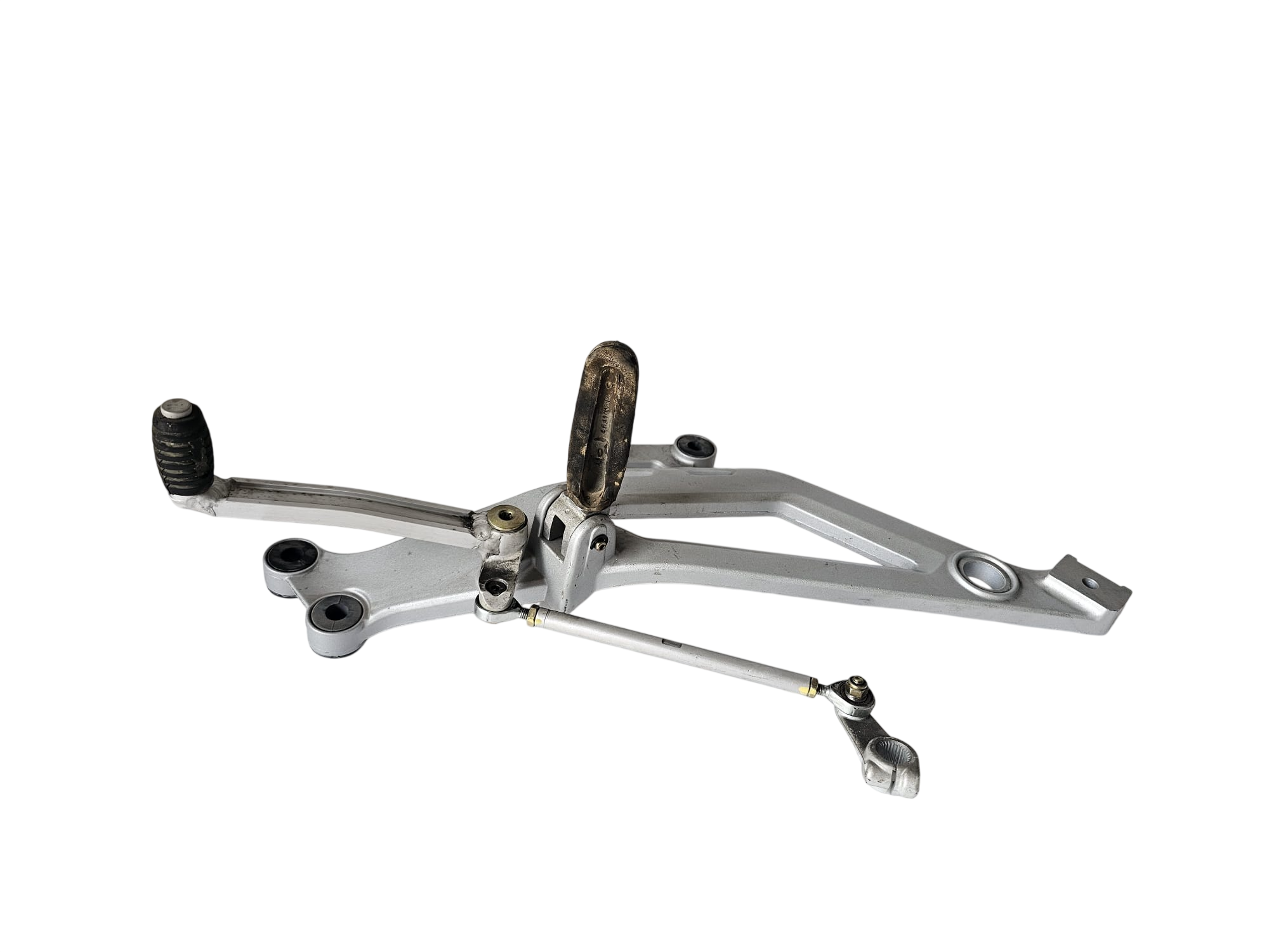 Piastra Con Pedale E Leva Cambio Ducati Monster 400 600 620 750 900 82410231a - immagine 2
