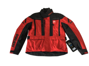 Giubbotto Ducati Tour C4 Uomo Tg M Cd 981073654 Rosso Nero Nuovo Originale