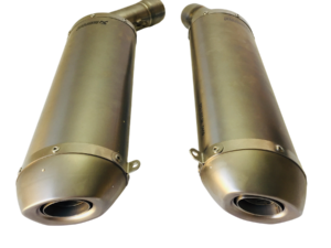 Silenziatori Ducati 1098 1198 R Akrapovic Omologati Titanio 57311112A 57411112A