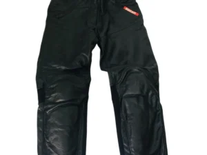 Pantalone Ducati Uomo Tg 44 Pelle Cod 25 Nero Nuovo Originale