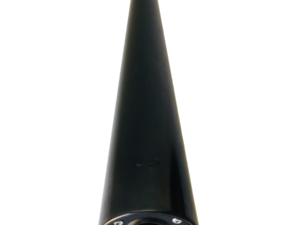 Marmitta Universale Singola 32 35 38 MM Cromato Nero Cd U38NC Nuova
