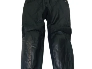 Pantalone Ducati Donna Tg 44 Pelle Cod 26 Nero Nuovo Originale