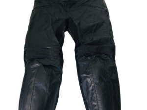 Pantalone Ducati Uomo Tg 56 Pelle Cod 33 Nero Nuovo Originale